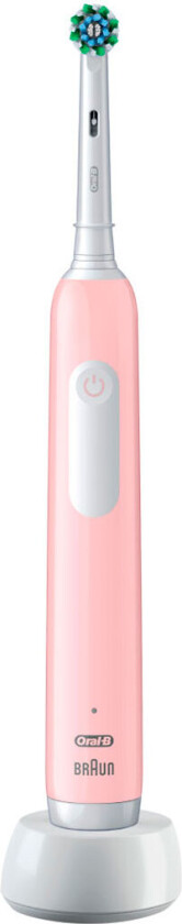 Oral-B Electric Toothbrush Pro Series 1 Cross Action For adults Rechargeable Pink Number of brush heads included 1 Number of teeth brushing modes 3