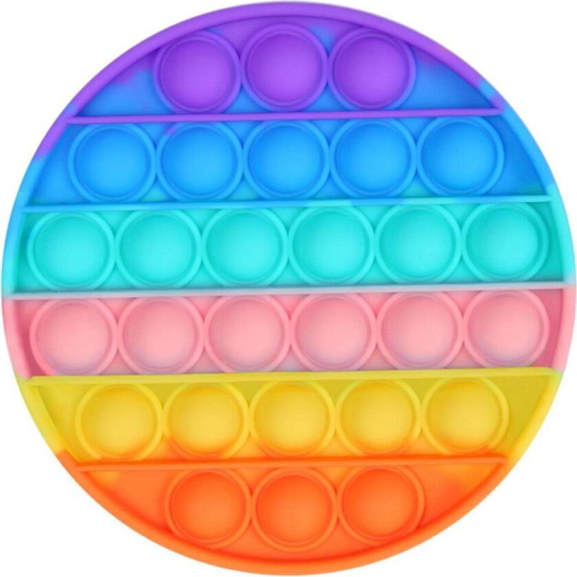 Pop It, Fidget Toy med Bobler - Rund