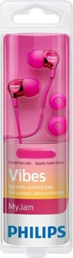 MyJam Vibes SHE3705PK - earphones with mic