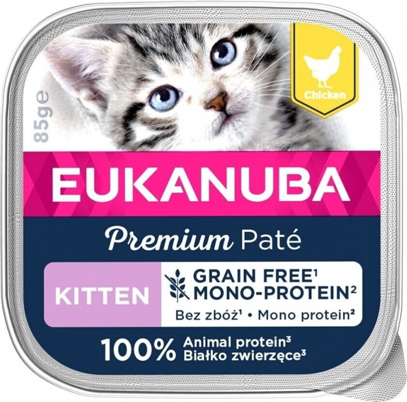 Eukanuba Cat Grain Free Kitten Chicken 85 g