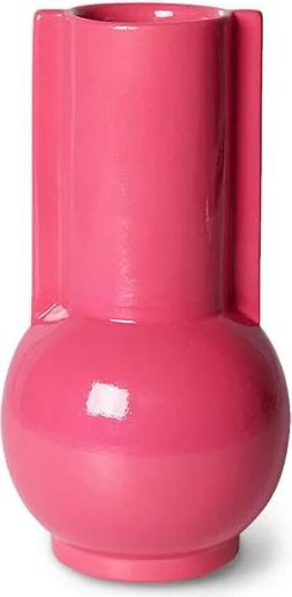 Vase 10,5x20 cm Hot pink
