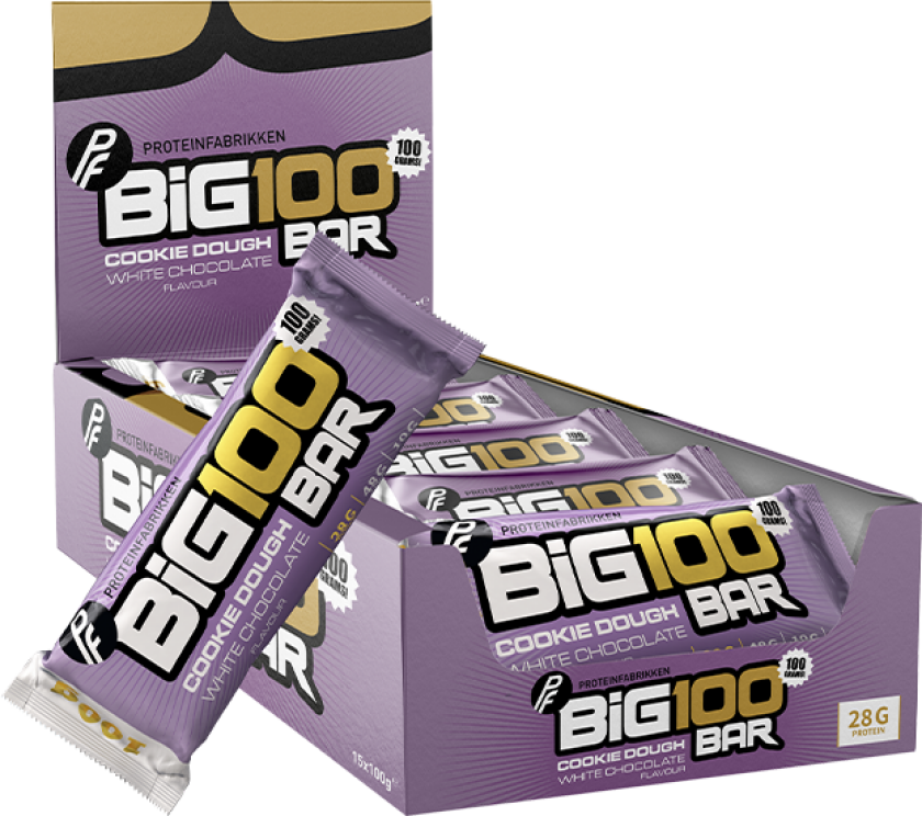 15 x Big 100 Protein Bar, 100g