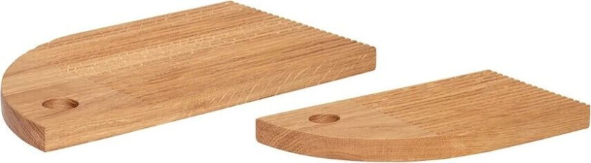 Skjærebrett 2-pakning Eiketre