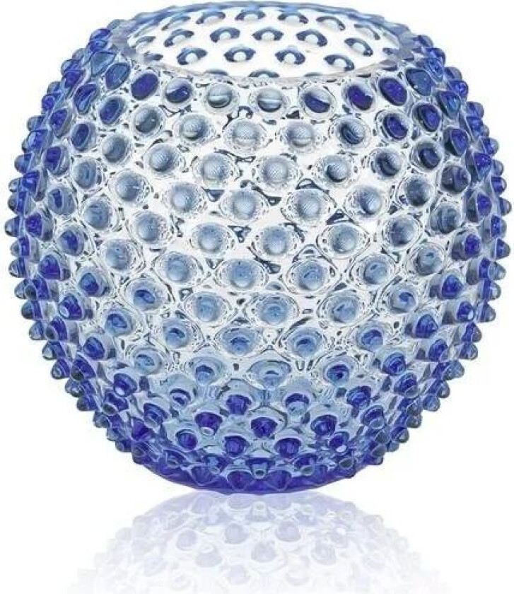 Hobnail Globe Vase 18 cm Light blue