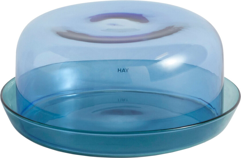 2-in-1- serveringssett skål og fat Light blue-aqua