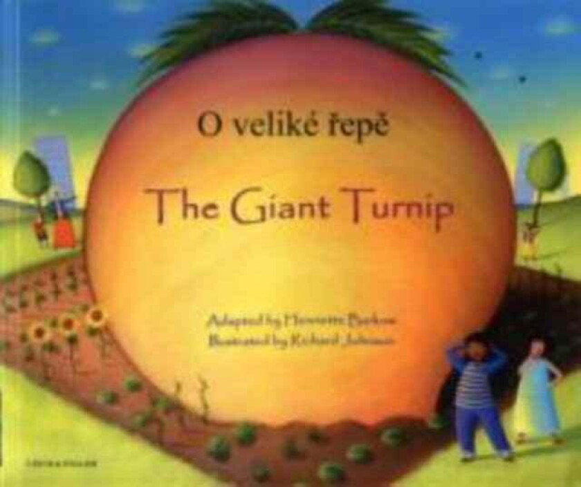 The Giant Turnip Czech & English av Henriette Barkow