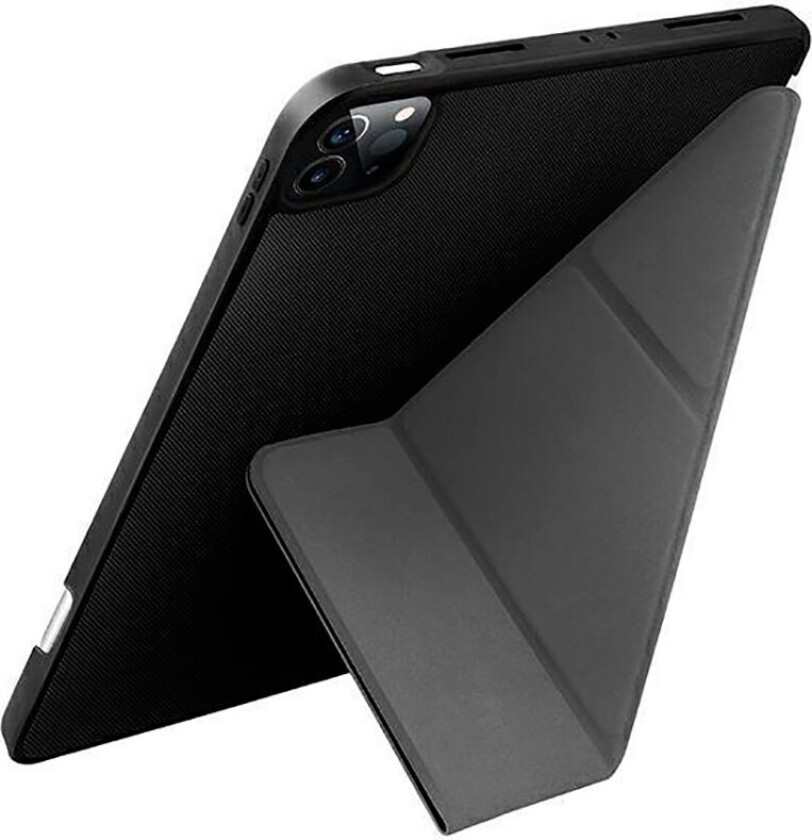 Tablet case for Uniq UNIQ case Transforma iPad Pro 12.9 inch. (2021) Antimicrobial Black/Ebony Black
