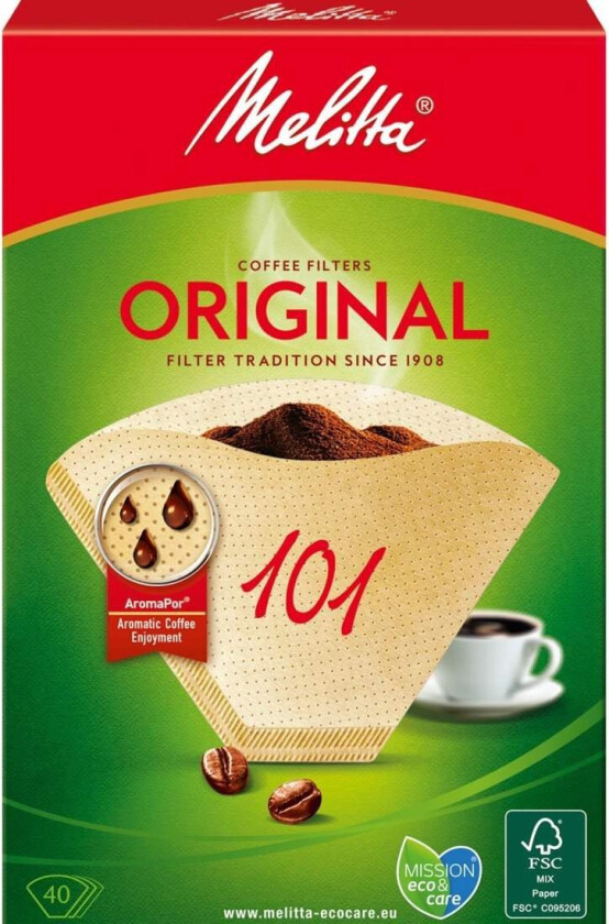 Kaffefilter 101 40pack (Obs 9s