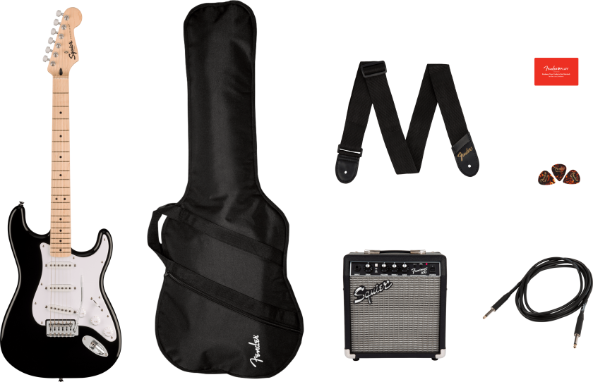 Squier Sonic Stratocaster Pack BK