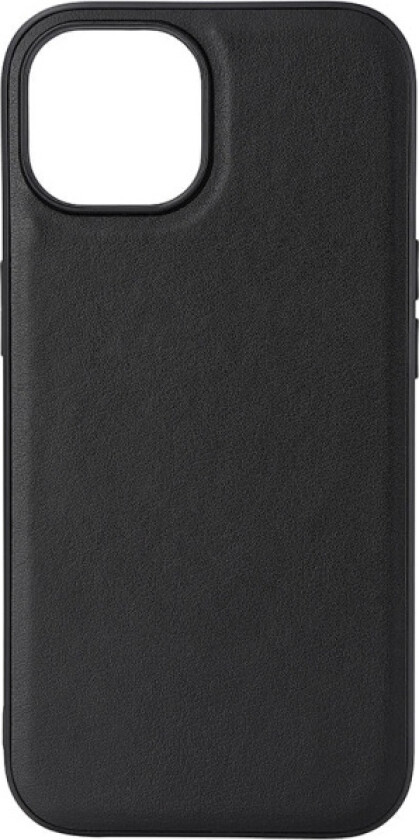 iPhone 15 Kunstskinndeksel - MagSafe-Kompatibel - Svart
