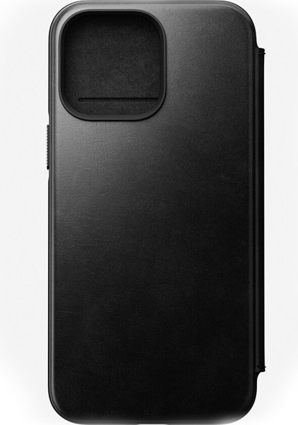 iPhone 14 Pro Max Modern Leather Folio Deksel - MagSafe Kompatibel - Svart
