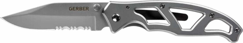 1027832 Foldekniv tannet blad