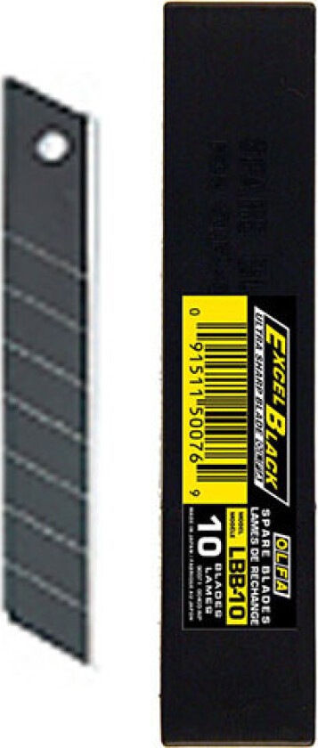 Bilde av Snap-off Blades 18 mm - black - 10 pcs