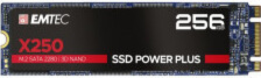 Bilde av SSD Power Plus X250 - SSD - 256 GB - intern - M.2 2280 - SATA 6Gb/s
