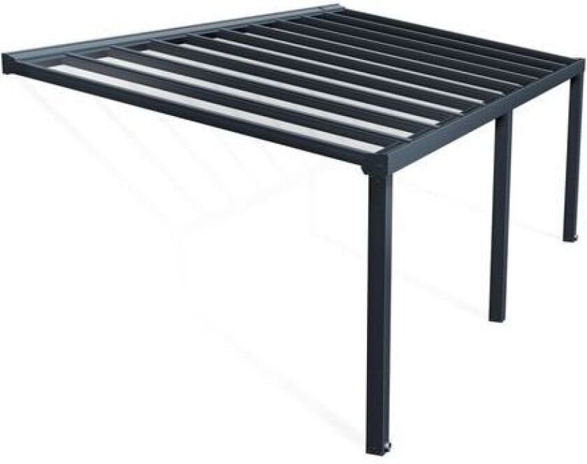 Palram - Canopia Stockholm Pergola Grå 25 m²