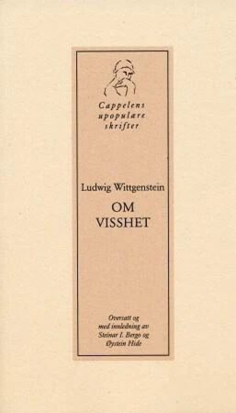 Om visshet av Ludwig Wittgenstein