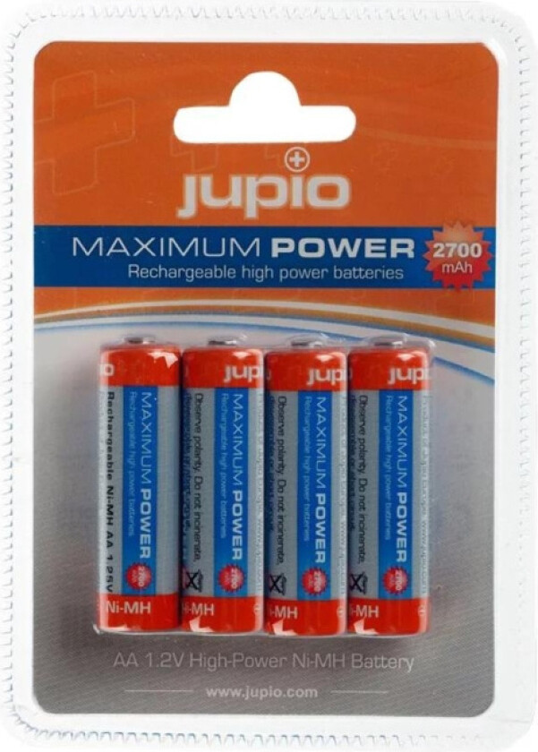 battery - 4 x AA type - NiMH