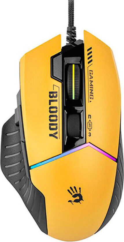 MOUSE W95MAX USB SPORTS LIME A4TMYS47259