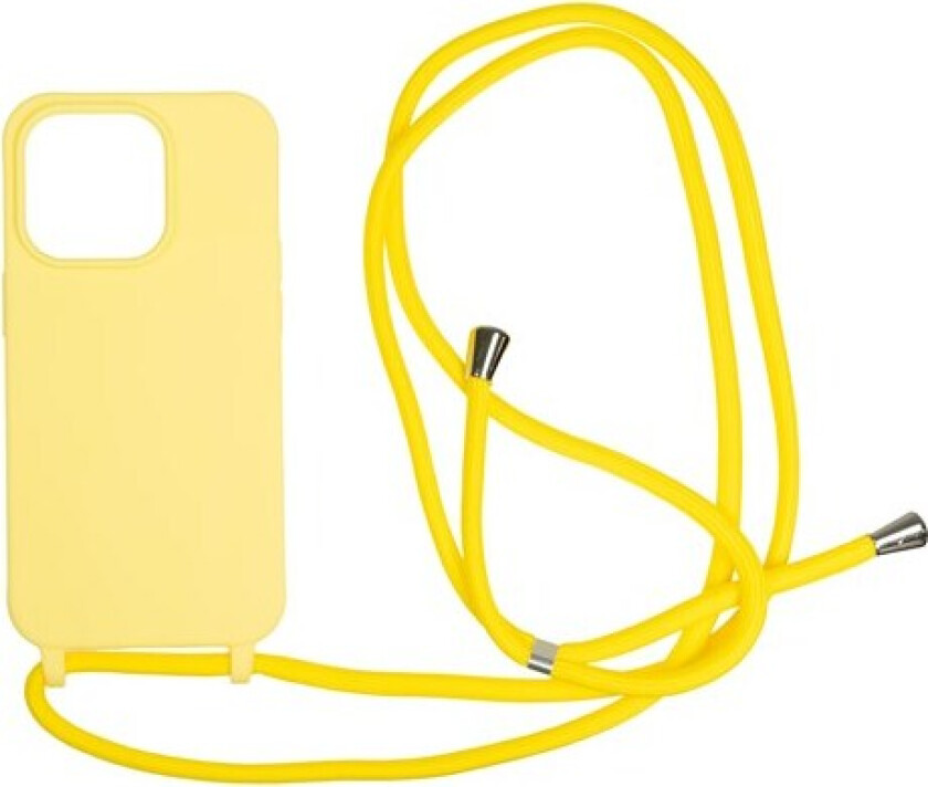 Lanyard Case yellow - iPhone 14 Pro