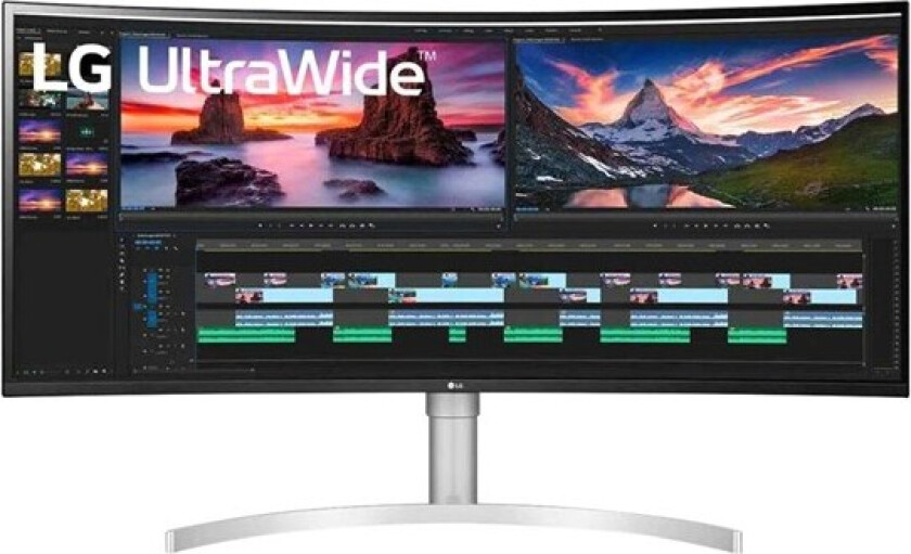 Lg 38wn95cp-w Curved 38" 3840 X 1600 21:9 Nano Ips 144hz
