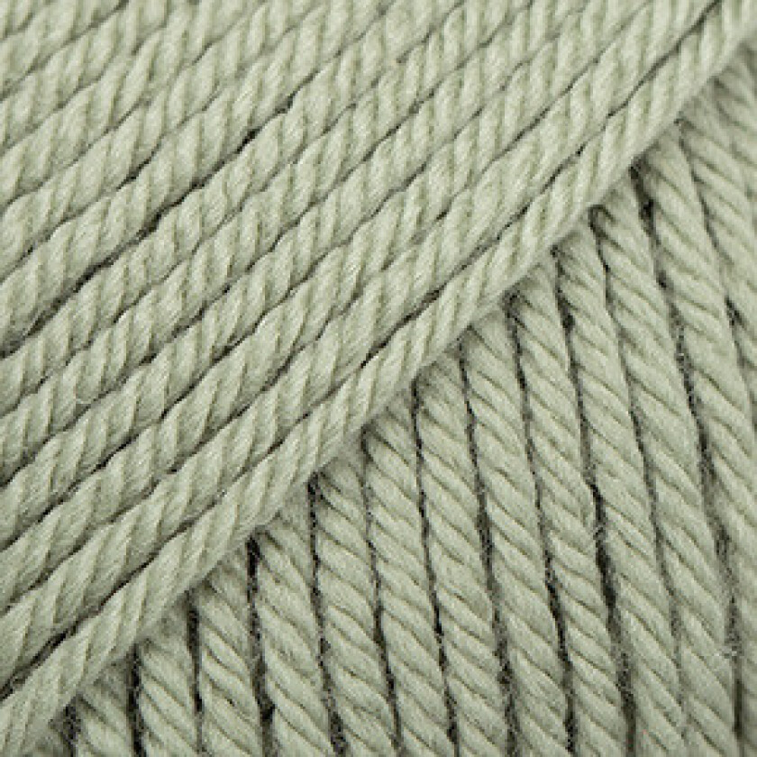 Drops Cotton Merino Garn Unicolor 32 Pistasj Ice