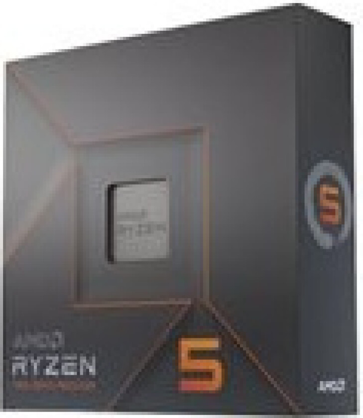 CPU Ryzen 5 7600X 4,7GHz 6 kärnor AM5 (TRAY - med kylare)