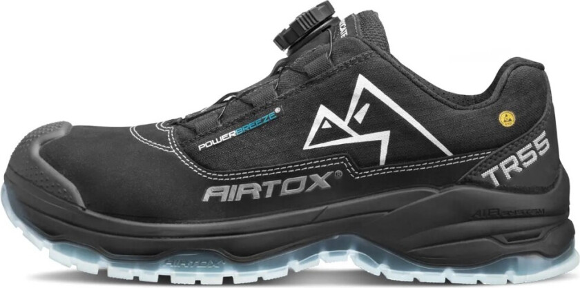 AIRTOX sikkerhedssko TR55 Whitelayer sømværn, UTURN, ESD, str.43