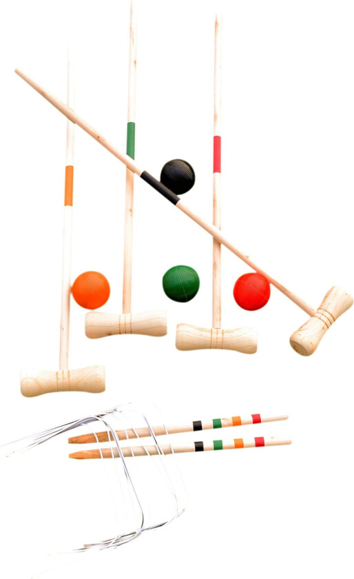 CROQUET, krokket Wood