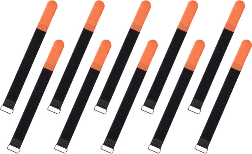 RockBoard Cable Ties, 10 pcs. Large - Orange