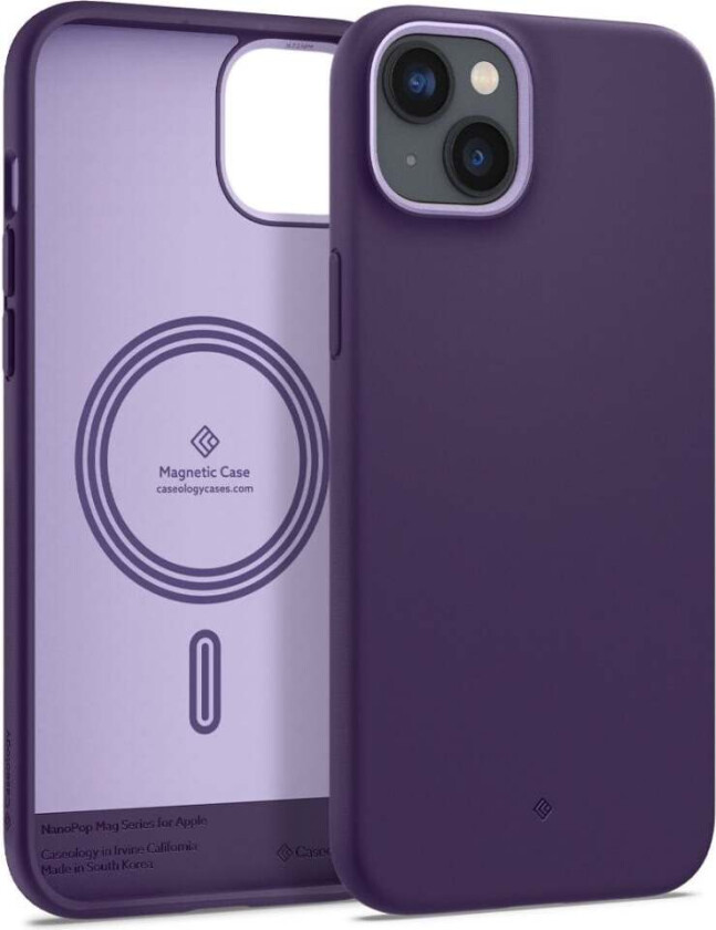 Caseology iPhone 14 Deksel Nano Pop Mag Grape Purple