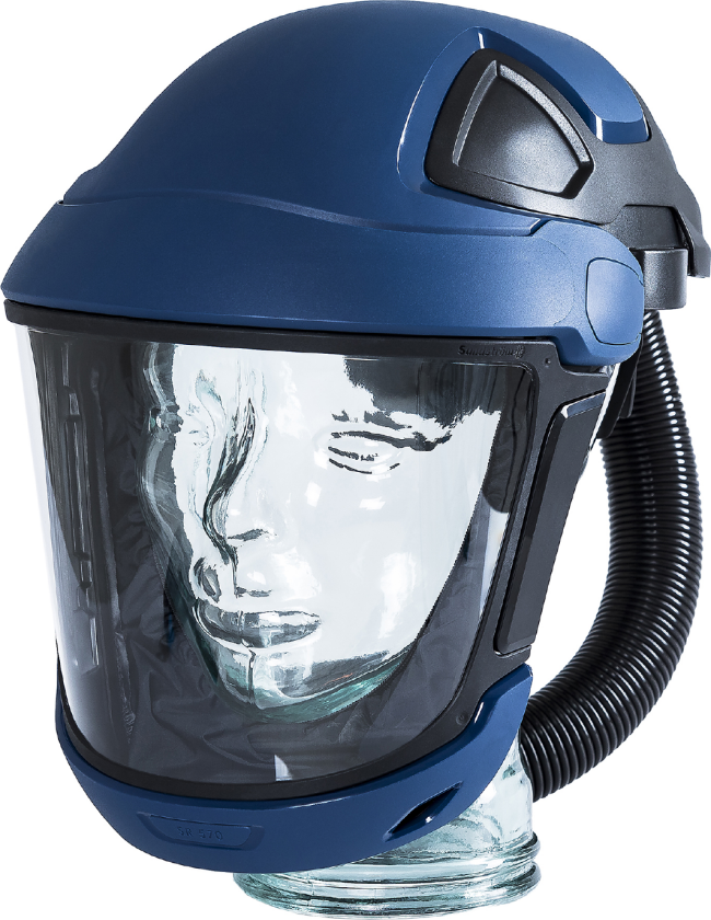 Helmaske SR570 m/visir bumpcap slange