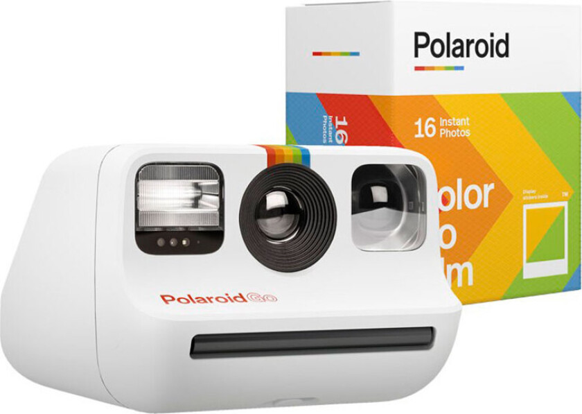 Go - Everything Box - Øyeblikkskamera - linse: 51.1 mm - Go hvit