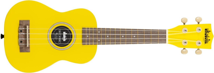 Ukadelic Uk-Taxicab Taxi Cab Soprano Ukulele, Med Bag