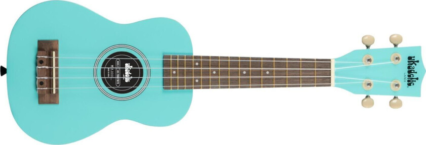 Ukadelic Uk-Frostbite Frost Bite Soprano Ukulele, Med Bag