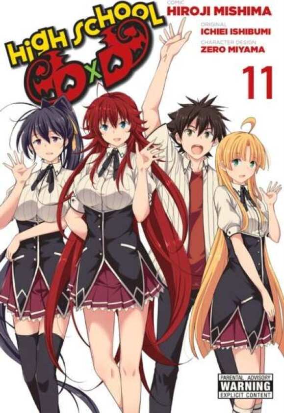 High School DxD, Vol. 11 av Hiroji Mishima, Ichiei Ishibumi