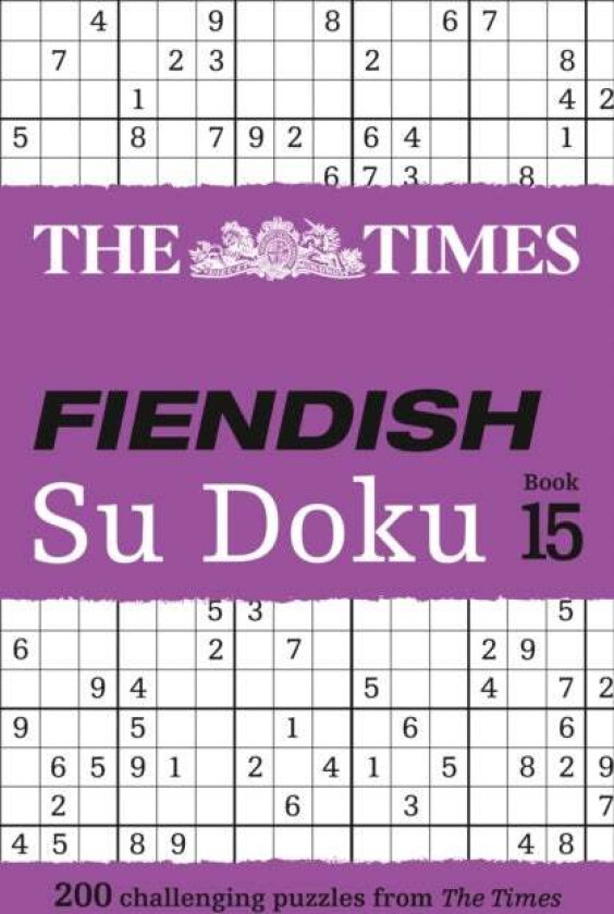 The Times Fiendish Su Doku Book 15 av The Times Mind Games