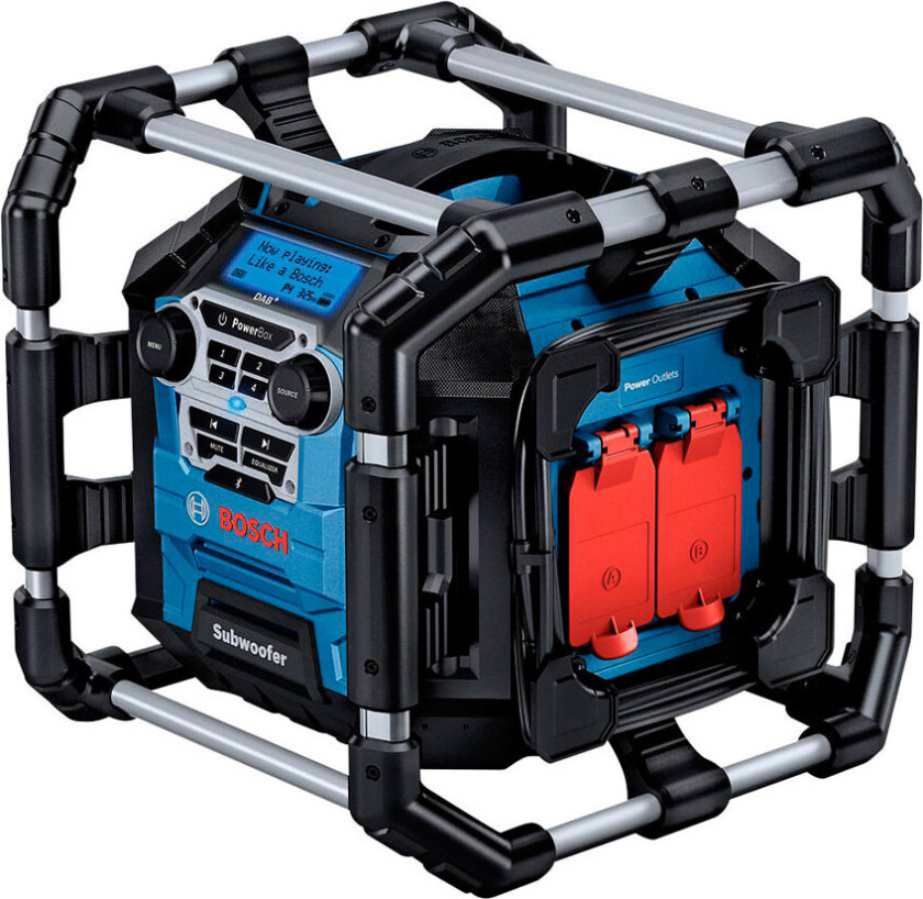 Bosch radio GPB 18V-5 SC Strømboks