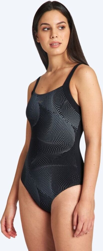 badedrakt til damer - Ottavia - Svart/hvit