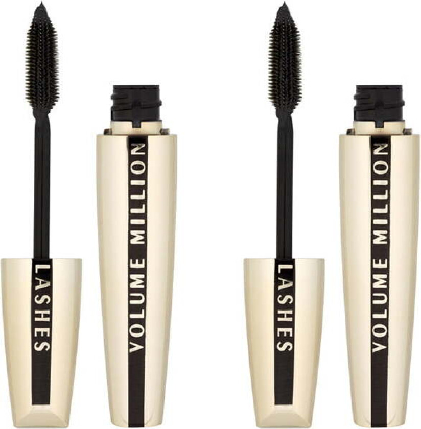 2-pack LOreal Paris Volume Million Lashes Mascara Black 10,5ml