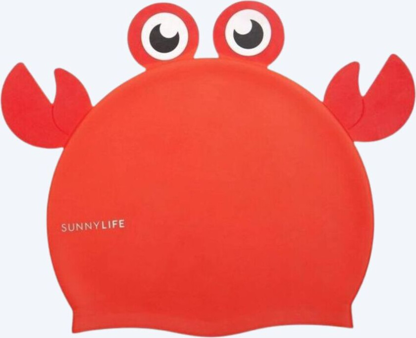 badehette til barn - Crab - Rød