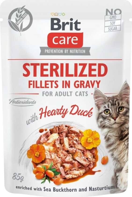 Brit Care Cat gravy Sterilized and 85 g