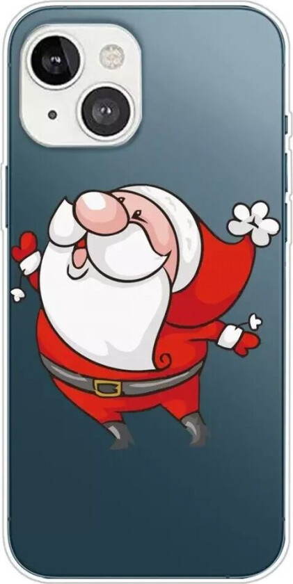 iPhone 14 Plus TPU Plast Jul Deksel - Glad Julenisse