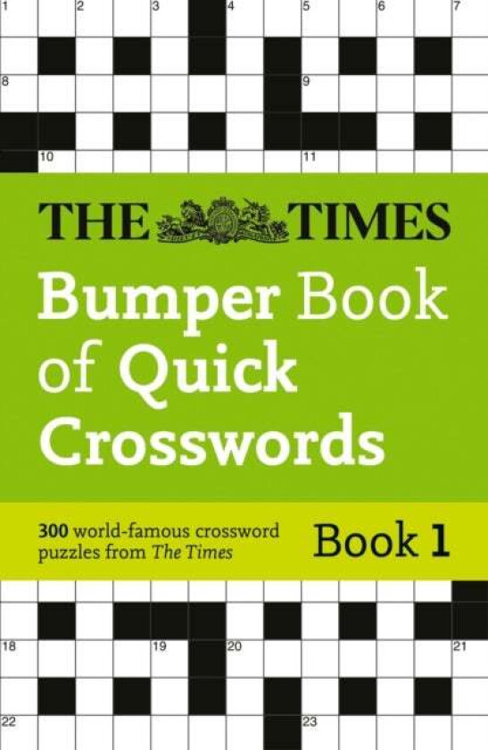 The Times Bumper Book of Quick Crosswords Book 1 av The Times Mind Games
