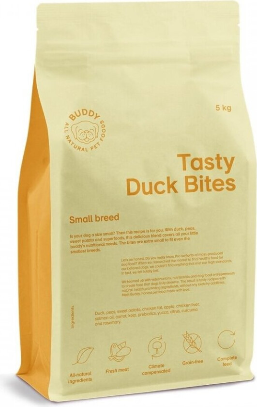 Buddy Petfoods Tasty Duck Bites (5 kg)