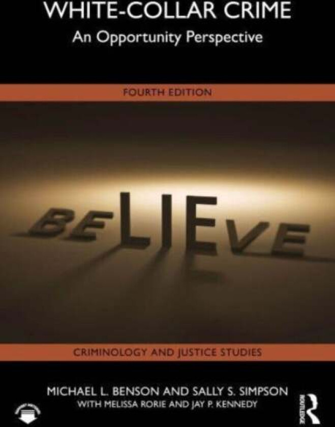 White-Collar Crime av Michael L. (University of Cincinnati Cinc Benson