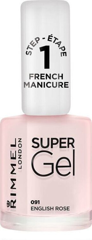 Super Gel Nail Polish #091 English Rose 12ml