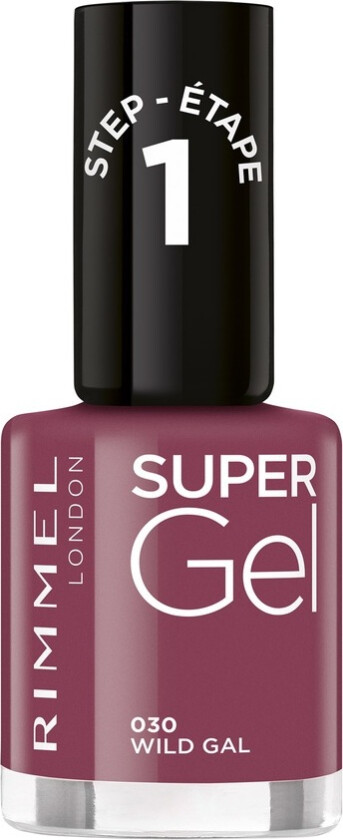 Super Gel Nail Polish 030 Wild Gal 12ml