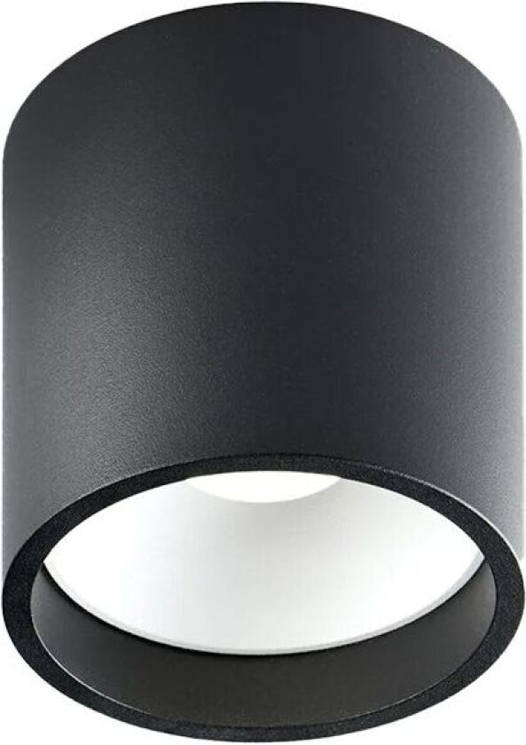 Light-Point Solo Round spotlight Black/white, 2700 kelvin