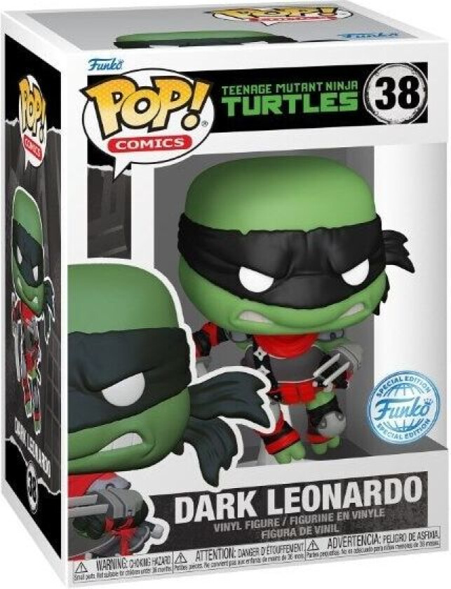 ! Teenage Mutant Ninja Turtles TMNT - Exclusive Dark Leonardo 38