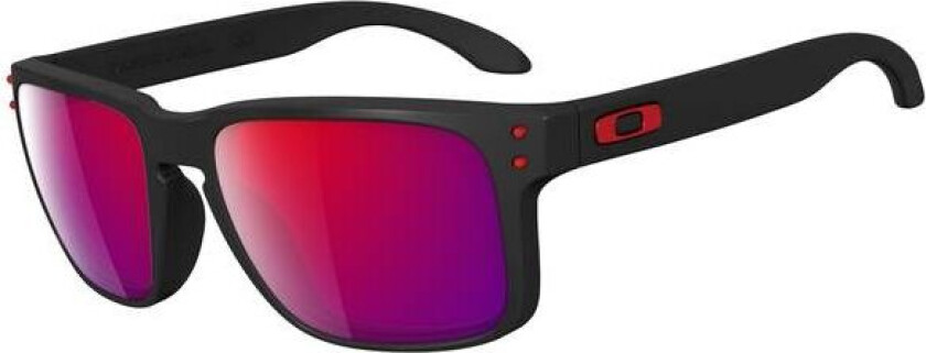 Bilde av Holbrook Matte Black w/+ Red Iridium, solbrille Matte Black w/+ Red